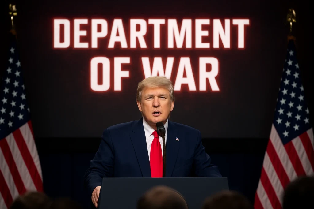 ​​​​Trump Military Rebrand