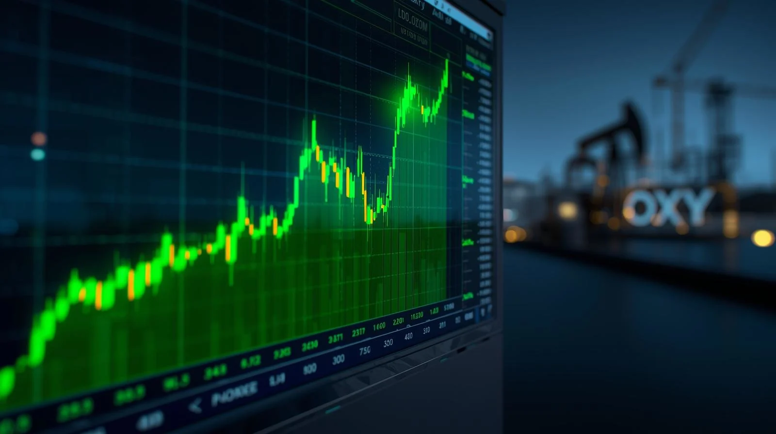 OXY Stock Gain