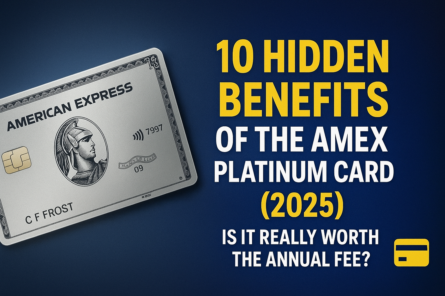 Amex Platinum Credit Card