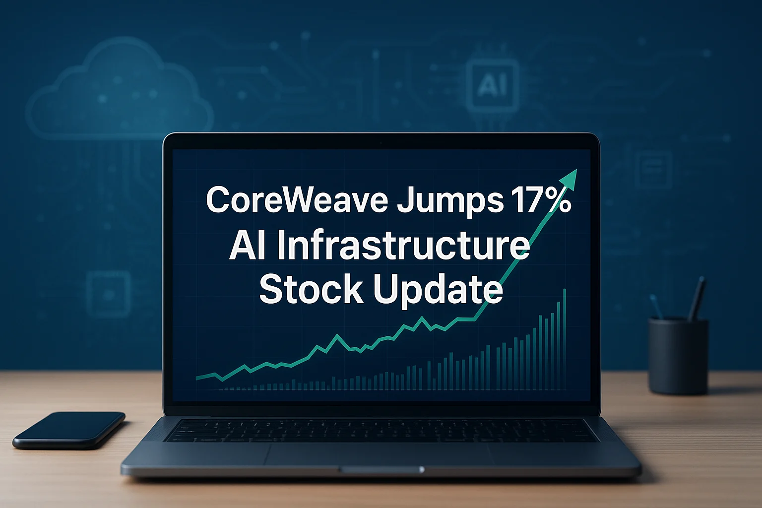 CoreWeave Jumps